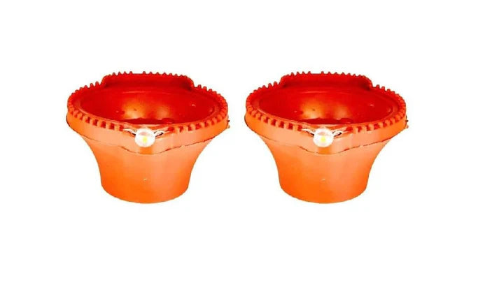 LED Water Sensor Diyas with Ambient Lights