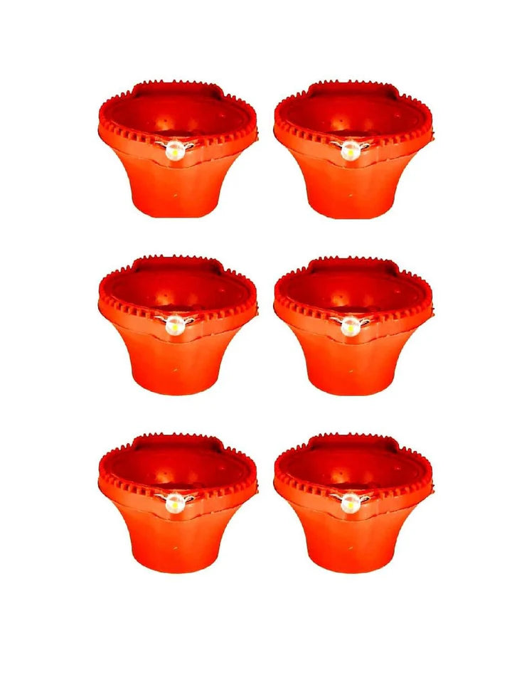 LED Water Sensor Diyas with Ambient Lights