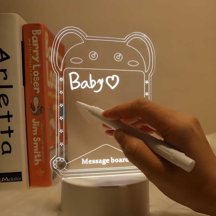 3D Creative Light Message Board