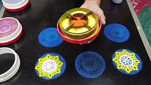 Magic Rangoli Kit – Create Stunning, Mess-Free Rangolis Instantly